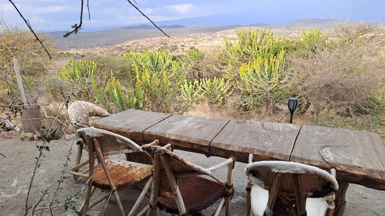 Smeštaj, kuća pećina spolja u Masai Lodge-u